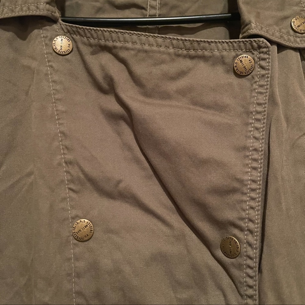Current / Elliot | Olive Green Infantry Jacket - Picture 4 of 7